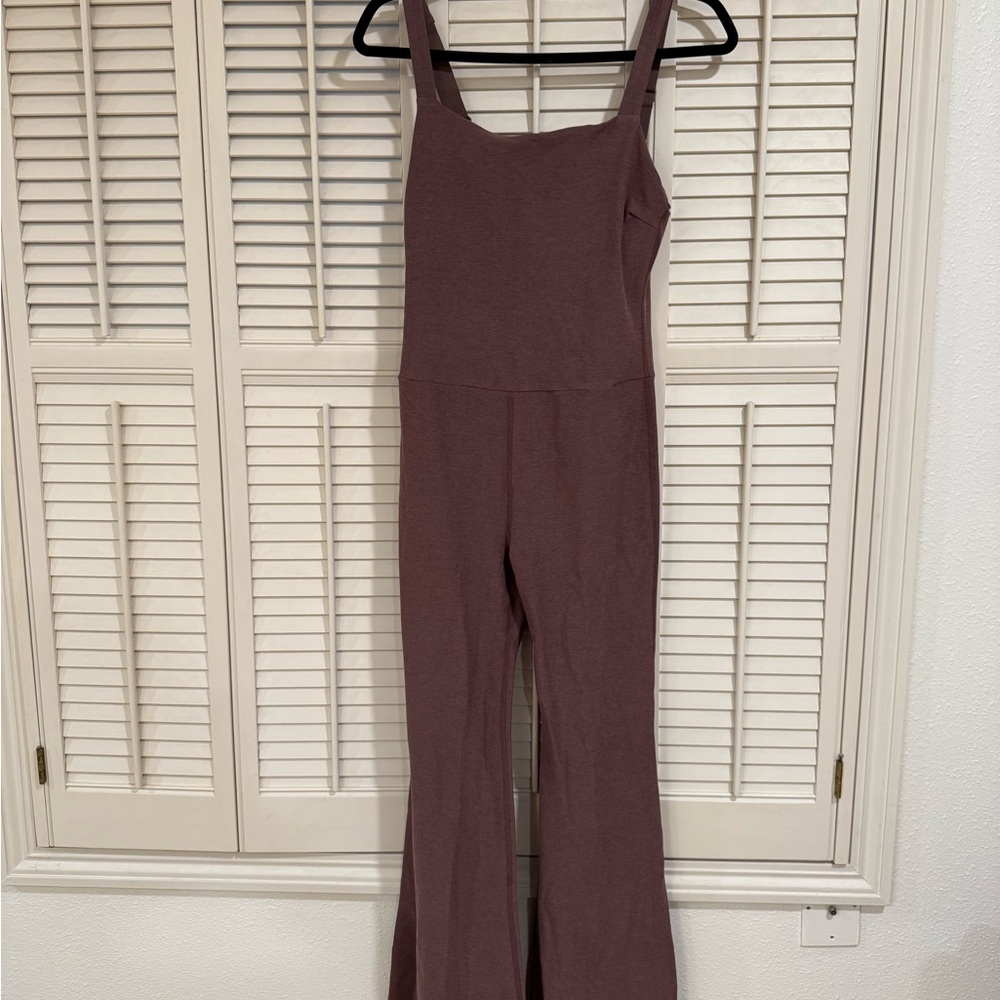 Beyond Yoga brown flared Jumpsuit